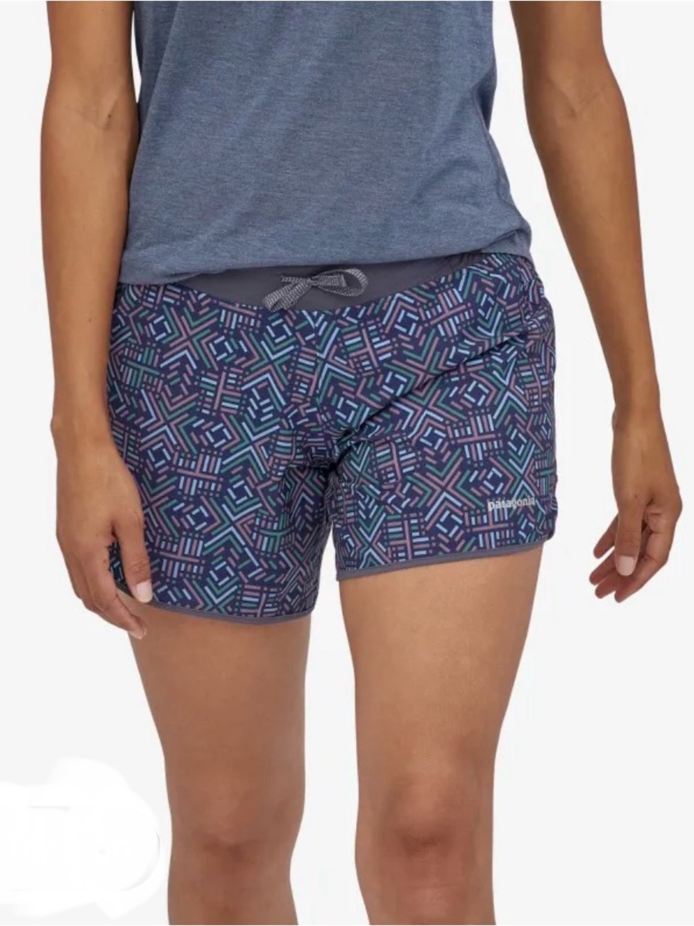Patagonia Women's Nine Trails 6” Shorts, Star Dash Classic Navy, XL